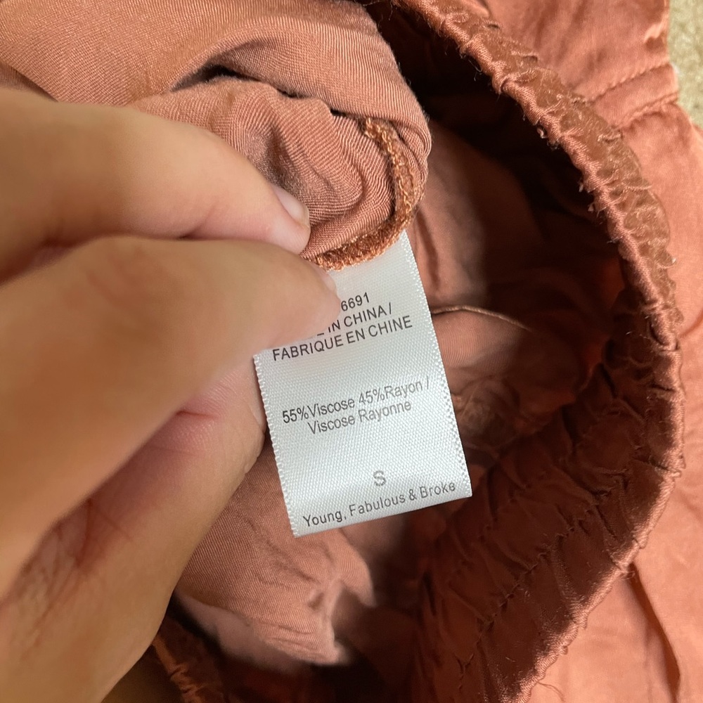 Young Fabulous & broke Ollie satin joggers - Picture 3 of 6
